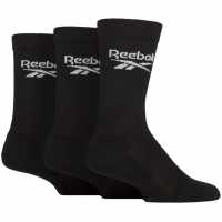 Reebok Core Crew Socks Black Reebok Core Crew Socks Black