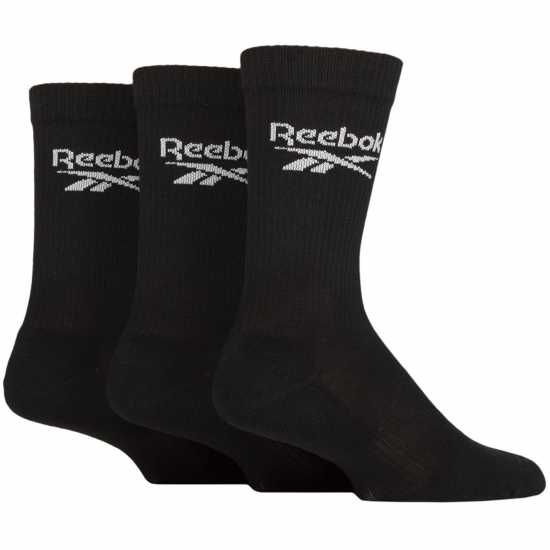 Reebok Core Crew Socks Black Reebok Core Crew Socks Black