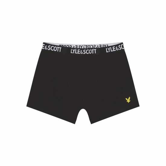 Lyle And Scott Kids' 3 Pack Core Trunks Черно 
