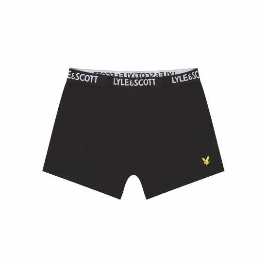 Lyle And Scott Kids' 3 Pack Core Trunks Черно 