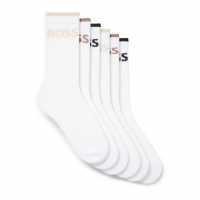 Boss 6P Qs Stripe Cc 10257762 01 Crew Sock Mens  Мъжки чорапи