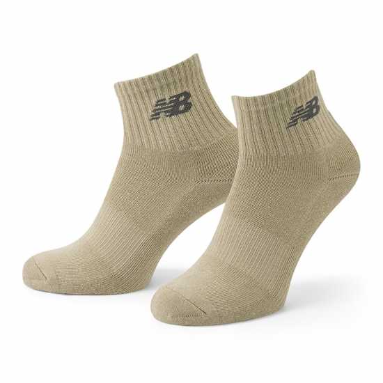 New Balance Everyday Ankle Socks 3-Pack Adults Neutrals Multi Мъжки чорапи