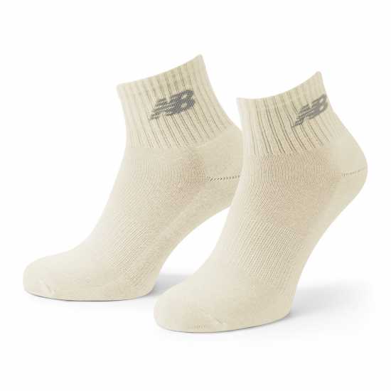 New Balance Everyday Ankle Socks 3-Pack Adults Neutrals Multi Мъжки чорапи