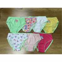 Younger Girls 7 Pack Butterfly Briefs