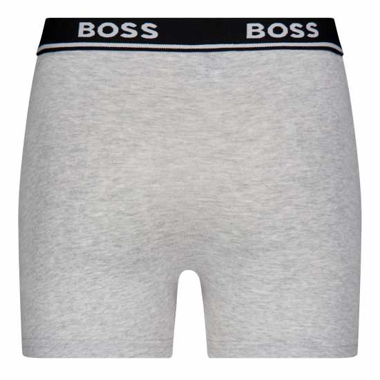 Hugo Boss Boss Kids' 2-Pack Logo Boxers Сиво A32 