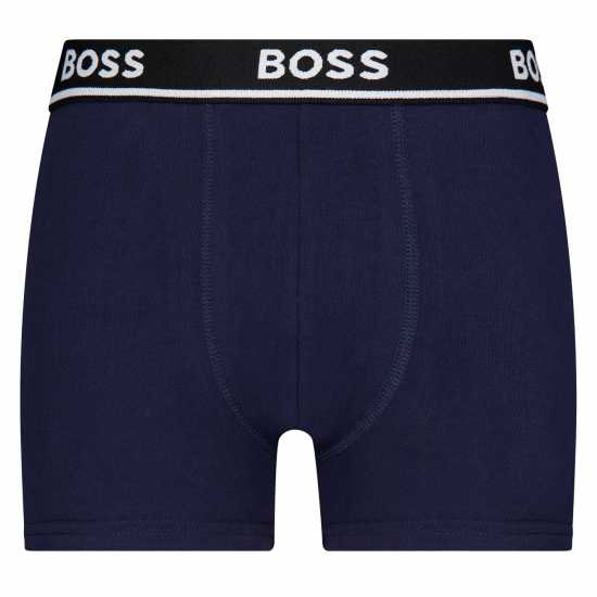 Hugo Boss Boss Kids' 2-Pack Logo Boxers Нави 849 