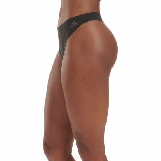 Adidas Micro Flex Thong Черно Дамско бельо