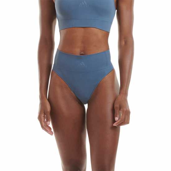 Adidas Active Seamless Micro Stretch Thong 2P Assorted Дамско бельо