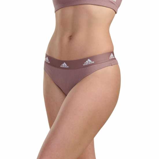 Дамско бельо Adidas Active Flex Ribbed Thong Чудесен оксид Adidas Active Flex Ribbed Thong Чудесен оксид Дамско бельо