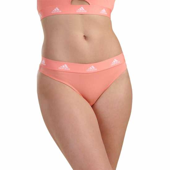 Adidas 3-Pack Active Comfort Cotton Thong Разнообразни Дамско бельо