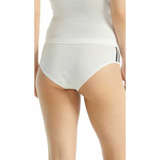 Adidas Active Essentials Cotton 3 Stripes Hipster White Adidas Active Essentials Cotton 3 Stripes Hipster White