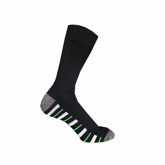 Firetrap Formal Socks 7 Pack Mens Сива подошва Мъжки чорапи