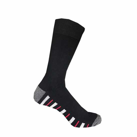 Firetrap Formal Socks 7 Pack Mens Сива подошва Мъжки чорапи