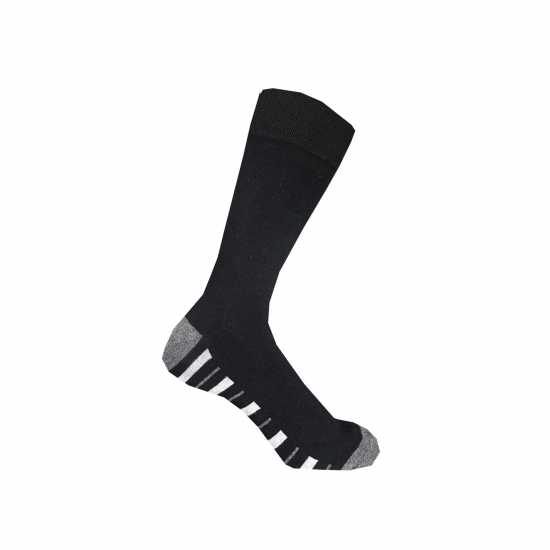 Firetrap Formal Socks 7 Pack Mens Сива подошва Мъжки чорапи