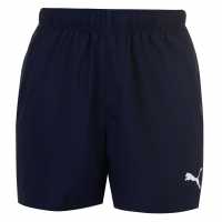 Puma Мъжки Шорти Football Training Shorts Mens Navy/White Мъжко облекло за едри хора