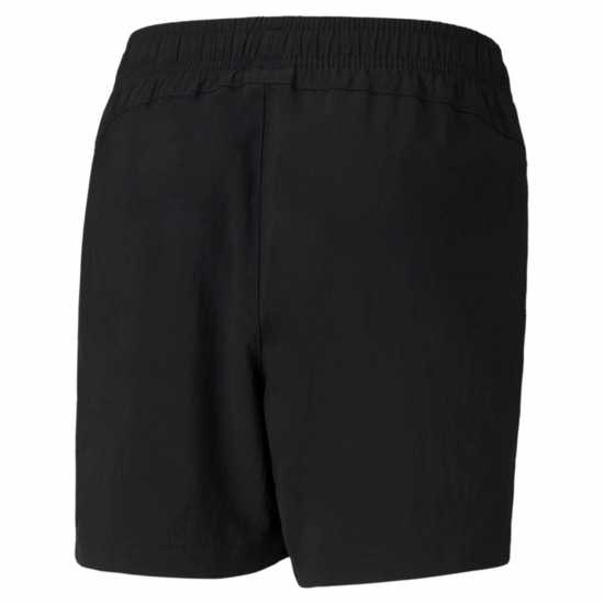 Puma Момчешки Къси Гащи Essential Logo Shorts Junior Boys Black/White Детски къси панталони