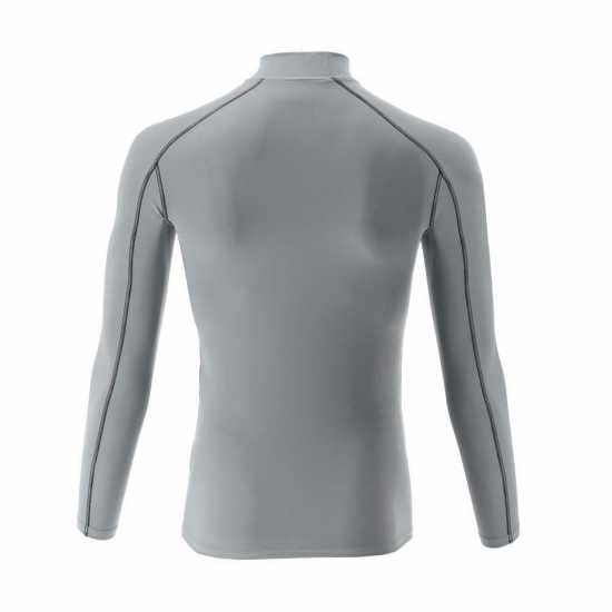 Mcdavid Sleeve Body Shirt Mock Neck Light Grey Мъжки долни дрехи
