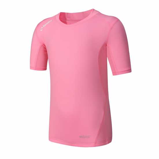 Детски основен слой дрехи Sondico Core Baselayer Short Sleeves Junior Girls Светло розово Sondico Core Baselayer Short Sleeves Junior Girls Светло розово Детски основен слой дрехи