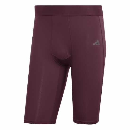 Adidas Techfit Aeroready Short Tights Sn99 Отбор Каштаново Мъжки долни дрехи