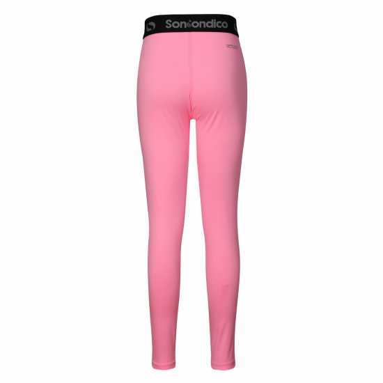Sondico Детски Клин Първи Слой Core Baselayer Tights Junior Girls Светло розово Детски основен слой дрехи