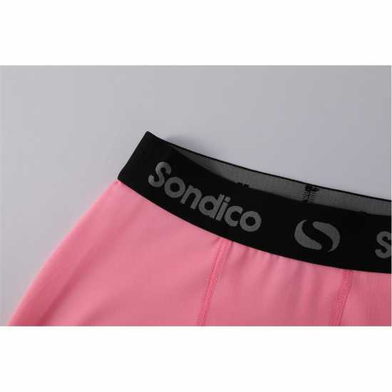 Sondico Детски Клин Първи Слой Core Baselayer Tights Junior Girls Светло розово Детски основен слой дрехи