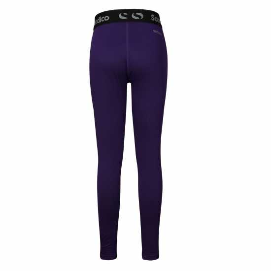 Sondico Детски Клин Първи Слой Core Baselayer Tights Junior Girls Лилаво Детски основен слой дрехи