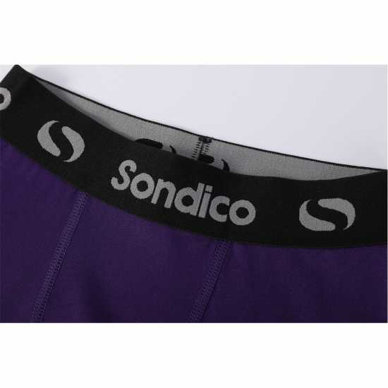 Sondico Детски Клин Първи Слой Core Baselayer Tights Junior Girls Лилаво Детски основен слой дрехи