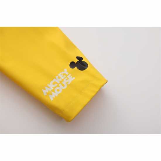 Character Infant Boys Pu Raincoat Mickey Детски якета и палта
