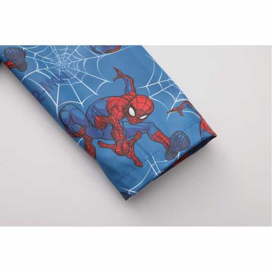 Character Infant Boys Pu Raincoat Spiderman Детски якета и палта