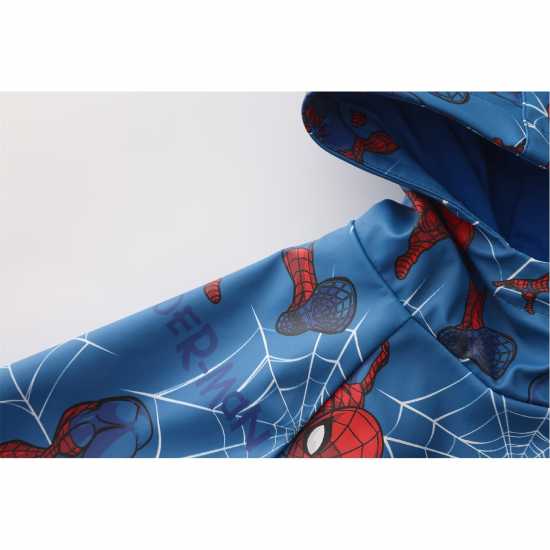 Character Infant Boys Pu Raincoat Spiderman Детски якета и палта