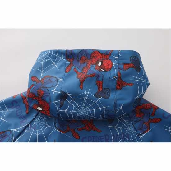 Character Infant Boys Pu Raincoat Spiderman Детски якета и палта