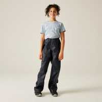 Regatta Kids Stormbreak Waterproof Overtrouser Морска синьо 
