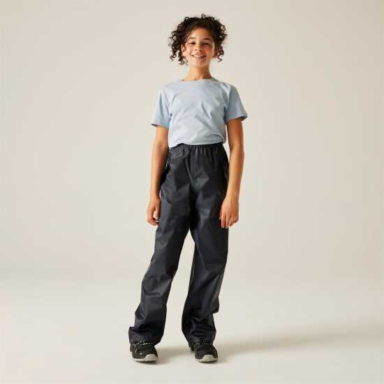 Regatta Kids Stormbreak Waterproof Overtrouser Морска синьо 
