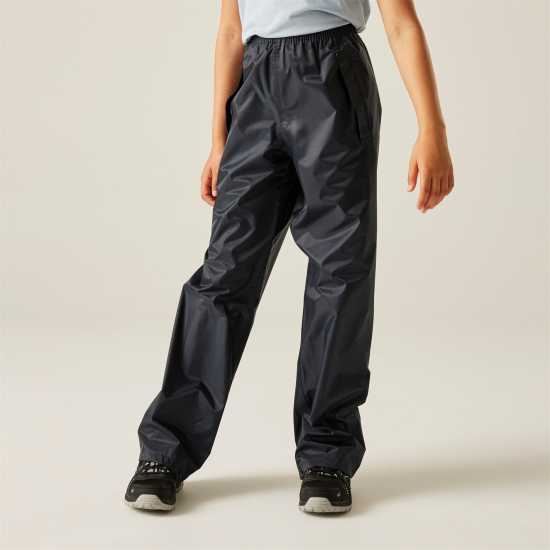 Regatta Kids Stormbreak Waterproof Overtrouser Морска синьо 