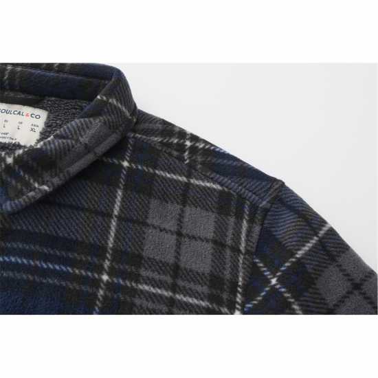 Soulcal Мъжко Яке Полар Fleece Jacket Mens Navy Мъжки полар