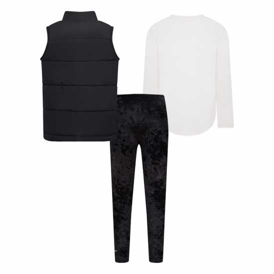 Nike Kids' 3 Piece Vest Set Gilets Black 