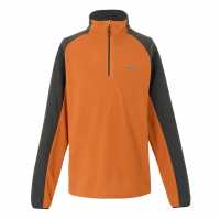 Мъжки полар Regatta Elson Ii Fleece Top Оранжево/Сиво Regatta Elson Ii Fleece Top Оранжево/Сиво Мъжки полар