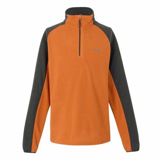 Мъжки полар Regatta Elson Ii Fleece Top Оранжево/Сиво Regatta Elson Ii Fleece Top Оранжево/Сиво Мъжки полар