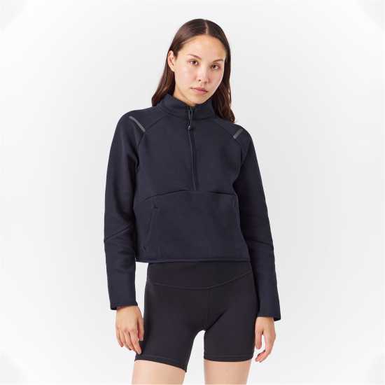 Under Armour Unstoppable Quarter Zip Fleece Черно 