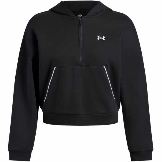 Under Armour Rival Pipe Quarter Zip Fleece Черно 