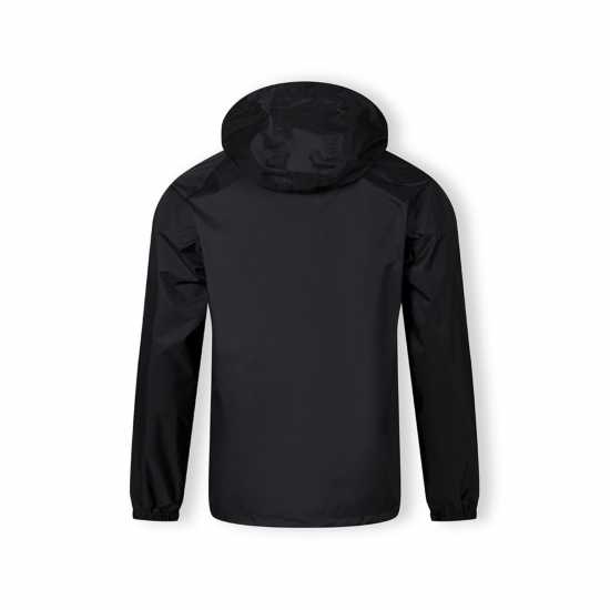 Непромокаемо Яке Men Packaway Waterproof Jacket With Zip Front Black Xs 3Xl  