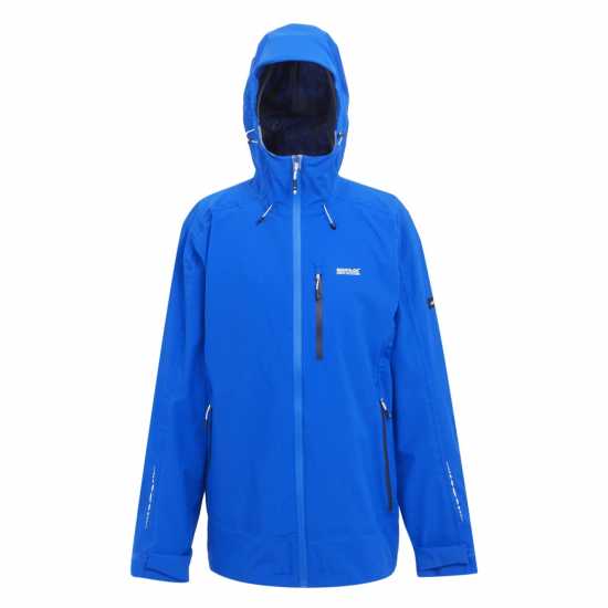 Непромокаемо Яке Мъжко Regatta Lightweight Okara Waterproof Jacket Mens Синьо/Морско синьо Мъжко водонепромокаемо облекло