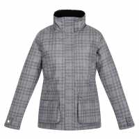 Дамско Яке Regatta Leighton Waterproof Jacket Womens СтормГрейЧк Дамски якета и палта