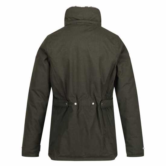 Дамско Яке Regatta Leighton Waterproof Jacket Womens Тъмно кафяво Дамски якета и палта