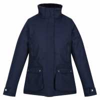 Дамско Яке Regatta Leighton Waterproof Jacket Womens Морска синьо Дамски якета и палта