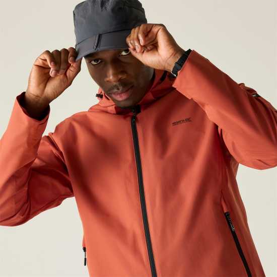 Regatta Men's Oakhowe Isotex Waterproof Hiking Jacket Brick 