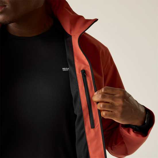 Regatta Men's Oakhowe Isotex Waterproof Hiking Jacket Brick 