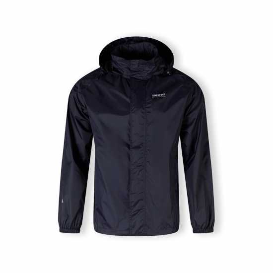 Непромокаемо Яке Men Packaway Waterproof Jacket With Zip Pockets Navy Непромокаемо Яке Men Packaway Waterproof Jacket With Zip Pockets Navy