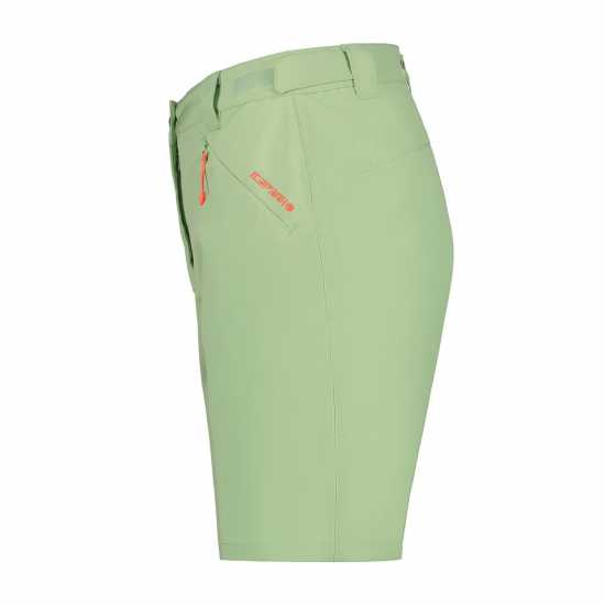 Icepeak Дамски Шорти Beaufort Walking Shorts Womens Светло зелено Дамски къси панталони