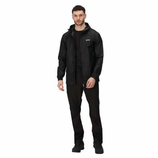 Мъжко водонепромокаемо облекло Regatta Мъжко Яке Pack It Jacket Mens Черно Regatta Мъжко Яке Pack It Jacket Mens Черно Мъжко водонепромокаемо облекло